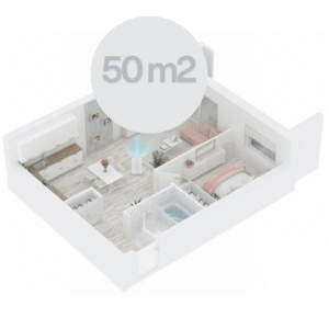 Oczyszczacz Powietrza Rotenso Wint 50 m2