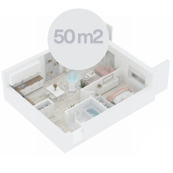 Oczyszczacz Powietrza Rotenso Wint 50 m2